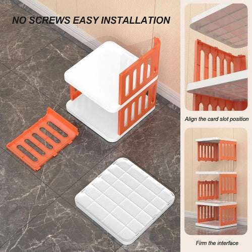 12-Tier Shoe Storage Rack, Compact Narrow Shoe Cabinet Organizer for Home, Bedroom, Entryway, Closet - Image 5