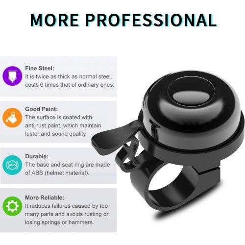 2 Pack Classic Bike Bell, Bicycle Bell - Image 6