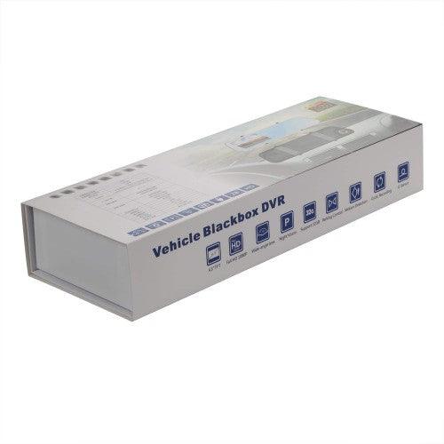 4.3 Inch Screen HD Dual DVR Lens Camera Rearview Mirror Dash Cam - Image 3