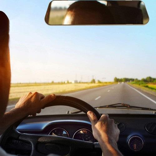 4.3 Inch Screen HD Dual DVR Lens Camera Rearview Mirror Dash Cam - Image 5