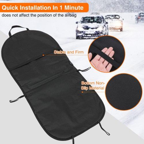 Audew 12V Cigarette Lighter Powered Car Heated Seat Cushion(1 Pair) - Image 4