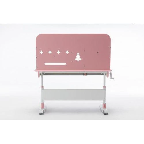 Children Kids Multifunctional Adjustable Study Desk with Double-Winged Swivel Chair - Image 11