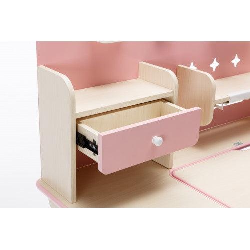 Children Kids Multifunctional Adjustable Study Desk with Double-Winged Swivel Chair - Image 12