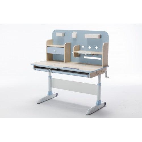 Children Kids Multifunctional Adjustable Study Desk with Double-Winged Swivel Chair - Image 26