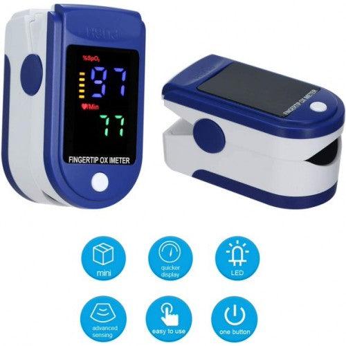 Fingertip Pulse Oximeter & Blood Oxygen Saturation Monitor Home Use - Image 5