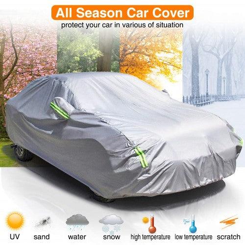 MATCC Car Cover, 500 x 190 x 150cm Waterproof Heavy Duty Car Cover with UV Protection for All Weather, Dust, Scratch Resistant - Image 6