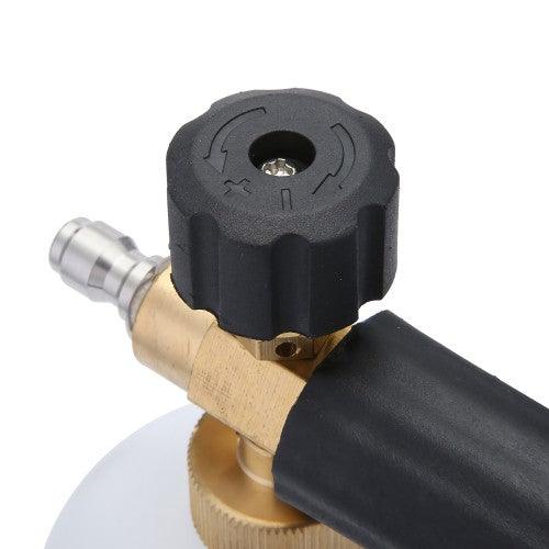 MATCC Snow Foam Cannon Adjustable Pressure Washer Foam Wash Gun 1L Bottle Car Wash Gun Snow Foam Lance with 1/4" Quick Connector - MATCC501737 - Image 5