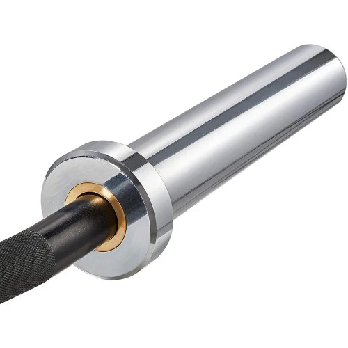 Olympic Curl Bar, 56 inch EZ Curl Barbell, 500 LB Weight Capacity Lifting Bar for Strength Training, Biceps Curl and Triceps Extensions - 1026797 - Image 4