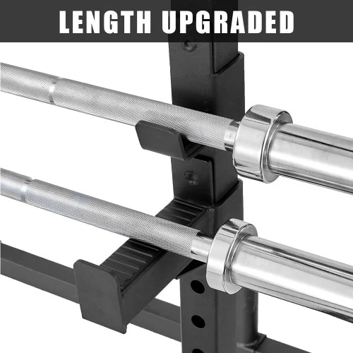 Power Cage, Squat Rack Workout Station 1200lb Capacity with 2 Extra J-Hooks for Weightlifting, Strength Training, Home Gym - 1020160-161 - Image 5