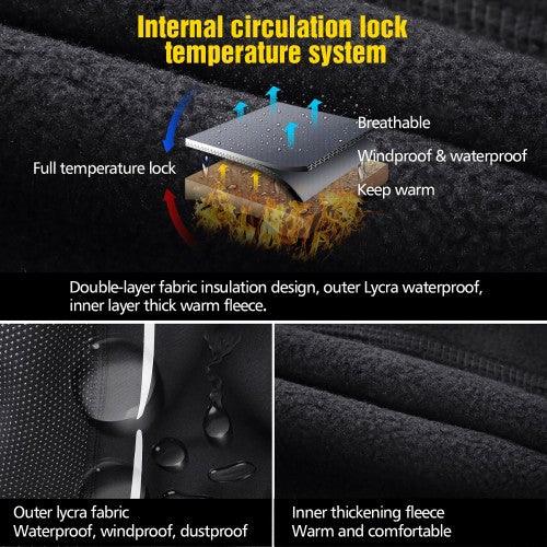 SGODDE Unisex Ski Mask, Balaclava Face Mask with Water Resistant and Windproof Fabric for Men, Women, Skiing, Cycling, Outdoor Winter Activities - Image 6