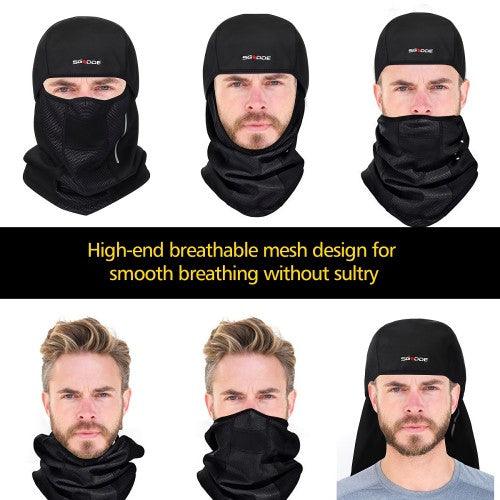 SGODDE Unisex Ski Mask, Balaclava Face Mask with Water Resistant and Windproof Fabric for Men, Women, Skiing, Cycling, Outdoor Winter Activities - Image 8