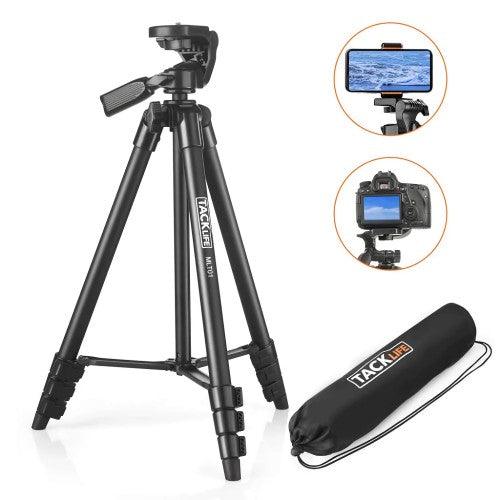 TACKLIFE 55-Inch Lightweight Aluminum Tripod for Travel/Camera/Smartphone with Carry Bag - Image 6
