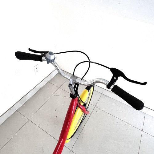 TOYTEXX 24 inch Wheels 3-Seat Tandem Bicycle Family Cruise Comfort Bike for Adults, Couples, Families (Red) - Image 4